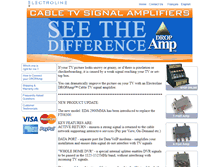 Tablet Screenshot of dropamp.com